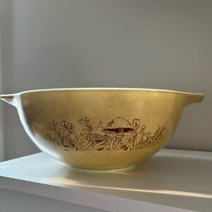 PYREX vintage forest fancies bowl 443